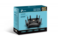 Маршрутизатор TP-LINK ARCHER AX6000 8xGE LAN 1xGE WAN BT USB3.0 USB-C MU-MIMO OFDMA ARCHER-AX6000