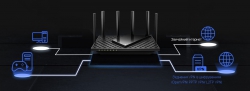 Маршрутизатор TP-LINK ARCHER AX72 PRO AX5400, 3xGE LAN, 1x2.5GE WAN/LAN, 1xGE WAN/LAN, 1xUSB 3.0, MESH ARCHER-AX72-PRO