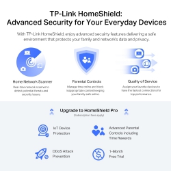 Маршрутизатор TP-LINK ARCHER AX72 PRO AX5400, 3xGE LAN, 1x2.5GE WAN/LAN, 1xGE WAN/LAN, 1xUSB 3.0, MESH ARCHER-AX72-PRO