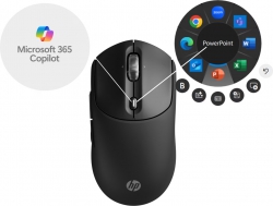 Миша HP 700 Rechargeable, WL/BT, чорний AZ7B0AA