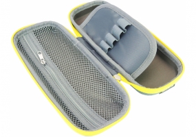 Пенал с тиснением, 1 отделение COOLFORSCHOOL B-8010-dk.blue B-8010-grey