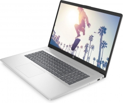 Ноутбук HP 17-cn4000ua 17.3" FHD IPS AG, Intel 7-150U, 16GB, F1024GB, UMA, DOS, сріблястий B23C3EA