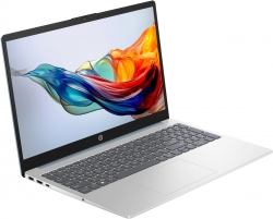 Ноутбук HP 15-fc0111ua 15.6" FHD IPS AG, AMD R7-7730U, 16GB, F1024GB, UMA, DOS, сріблястий B4LY2EA