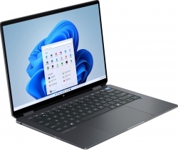 Ноутбук HP OmniBook Ultra Flip x360 14" 2.8K OLED Touch, Intel U7-258V, 32GB, F2048GB, UMA, Win11, серый B9PD2EA