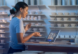 Ноутбук HP Probook 4-G1a 16" WUXGA IPS, AMD R5-230, 32GB, F1TB, UMA, DOS, сріблястий B9ZK1ET