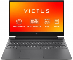 Ноутбук HP Victus 15-fb3014ua 15.6" FHD IPS AG, AMD R5-8645HS, 16GB, F512GB, NVD2050-4, DOS, сірий BF1H7EA