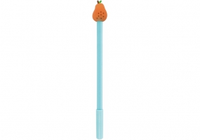 Ручка шариковая гелевая Fruits, пишет синим, ассорти MAXI BJ20-3N002