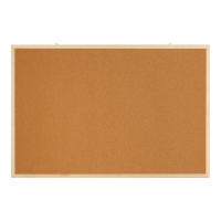 Дошка коркова JOBMAX, 60x90см, дерев'яна рамка Buromax BM.0014