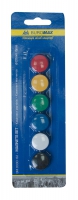 Комплект магнитов, 6шт. х 20мм Buromax BM.0030-62