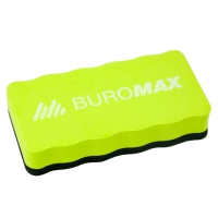 Губка магнитная для сухой очистки маркерной доски с магнитом, ассорти Buromax BM.0074-99