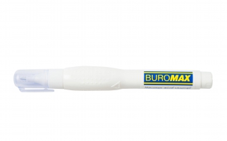 Корректор-ручка 12 мл, спиртовая основа, металлический наконечник Buromax BM.1034