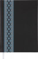 Ежедневник недатированный UKRAINE, A5, 288 стр. черный Buromax