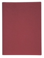 Ежедневник недатированный PERLA, A5, 288 стр. бордовый Buromax