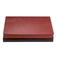 Щоденник недатований IDEAL, A5, коричневий, штуч.шкіра, 336 стор Buromax BM.20490-19