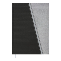 Дневник недатированный SOLID, A5, черный Buromax BM.2061-01