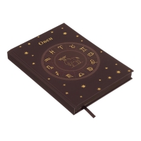 Щоденник недатований поліграфічний ZODIAK, A5, темно-коричневий, 336 стор Buromax BM.20670-19