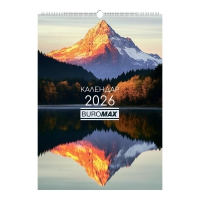 Календар настінний 2026 р., А2, 1 пружина, Seasons of the year Buromax BM.210652