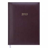 Ежедневник датированный 2019 BASE(Miradur), A5, 336 стр., коричневый Buromax