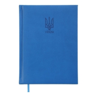 Дневник датированный 2026 HERALDRY, A5, светло-синий, иск.кожа/поролон Buromax BM.21128-02