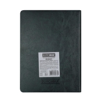 Дневник датированный 2026 MEMORY, A5, зеленый, штуч.кожа Buromax BM.21151-04