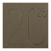 Дневник датированный 2026 DARK MORANDI, A5, зеленый, штуч.кожа Buromax BM.21157-04