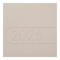 Дневник датированный 2026 LIGHT MORANDI, A5, молочный, штуч.кожа Buromax BM.21158-37
