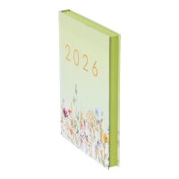Щоденник датований поліграфічний MELODY 2026 , A5, світло-зелений Buromax BM.21163-15