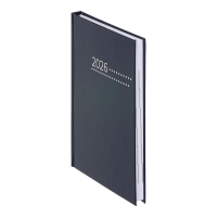 Дневник датированный 2026 ZEST, A5, синий, бумвинил Buromax BM.21167-02