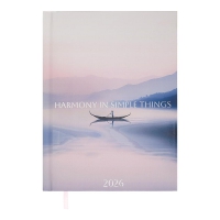 Щоденник датований 2026 MIRACLE, A5, фіолетовий Buromax BM.2179-07