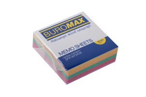 Блок паперу для нотаток "Декор" 80х80х30мм, не скл. Buromax BM.2273