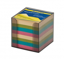 Бокс з кольоровим папером 90х90х90мм., димч. Buromax BM.2291-02