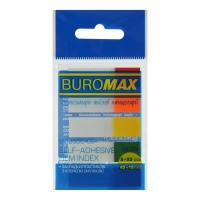 Закладки пластикові з клейким шаром NEON 45x12мм, 5х20арк., асорті Buromax BM.2305-98