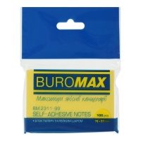 Блок для нотаток 51х76мм, 100арк., асорті Buromax BM.2311-99