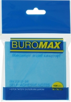Блок для нотаток NEON 76х76мм, 100арк., асорті Buromax BM.2312-98