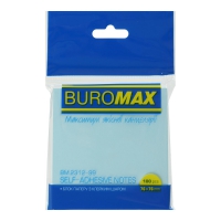 Блок для нотаток 76х76мм, 100арк., асорті Buromax BM.2312-99