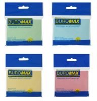 Блок для нотаток 76х102мм, 100арк., асорті Buromax BM.2313-99