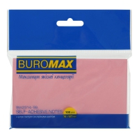 Блок для нотаток 76х127мм, 100арк., асорті Buromax BM.2314-99