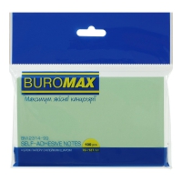Блок для нотаток 76х127мм, 100арк., асорті Buromax BM.2314-99