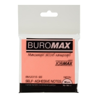 Блок для нотаток NEON 76х76мм, 80арк., асорті Buromax BM.2316-98
