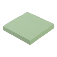 Блок для нотаток PASTEL, 75х75мм, 100арк., салатовий Buromax BM.2384-15