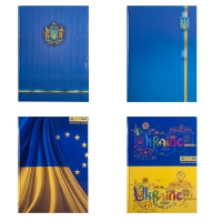 Книга обліку Укр. симв. 96 арк/кліт.оф.(тв. лам. обл), А4 Buromax BM.2400-38