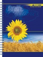 Зошит для нотаток, А5, 96арк., на пружині Buromax BM.2412