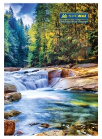 Книга обліку 96 арк/кліт.газ.(тв. лам. обл), А4, Buromax BM.2430