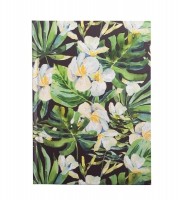 Блокнот FLORISTICA, А-5, 96л., клітинка, тв. картонна обкладинка, салатовий Buromax BM.24511104-15