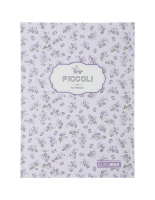 Блокнот PICCOLI, А5, 80 арк., клітинка, інтегральна обкладинка, лавандовий Buromax BM.24522101-39