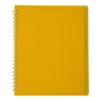 Тетрадь на пружине UKRAINE, В5, 96 л, кл., из разделителя., пласт.обл. Buromax BM.2464-85