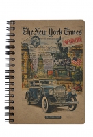 Записная книжка KRAFT А6, 80 арк., ячейка Buromax BM.2483