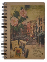 Записная книжка KRAFT А6, 80 арк., ячейка Buromax BM.2483