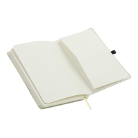 Книжка записная IDEA, на резинке, 136х207мм, 96 л., клит., офсет крем., тв.лам.обкл., сиреневая Buromax BM.255104-26