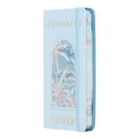Книжка записна ESSENCE, на гумці, А6, 80 арк., клітинка., офсет крем., тв.лам.обл., біла Buromax BM.256104-12